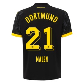Borussia Dortmund Malen 21 Venkovní 2023-24 - Fotbalové Dresy (S/S)